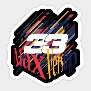 Max 33 number one Sticker